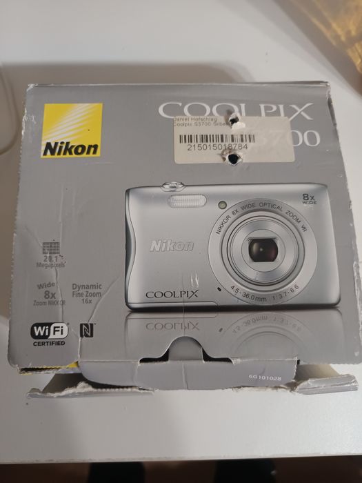 Nikon s3700 si Canon powershot A590IS