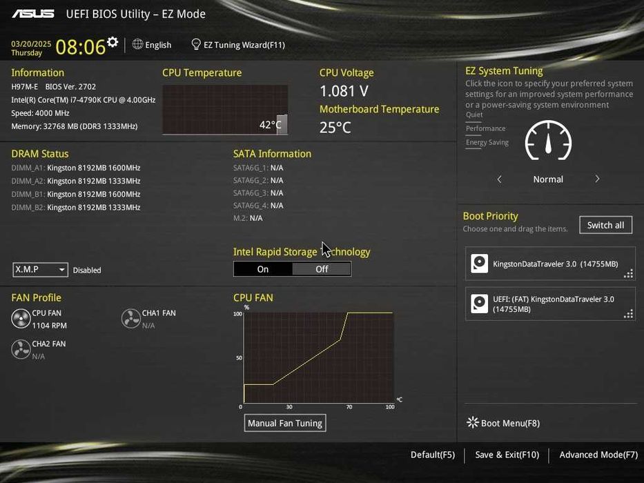 Дъно Дънна платка ASUS H97M-E M.2 1150 DDR3 OVERCLOCK
