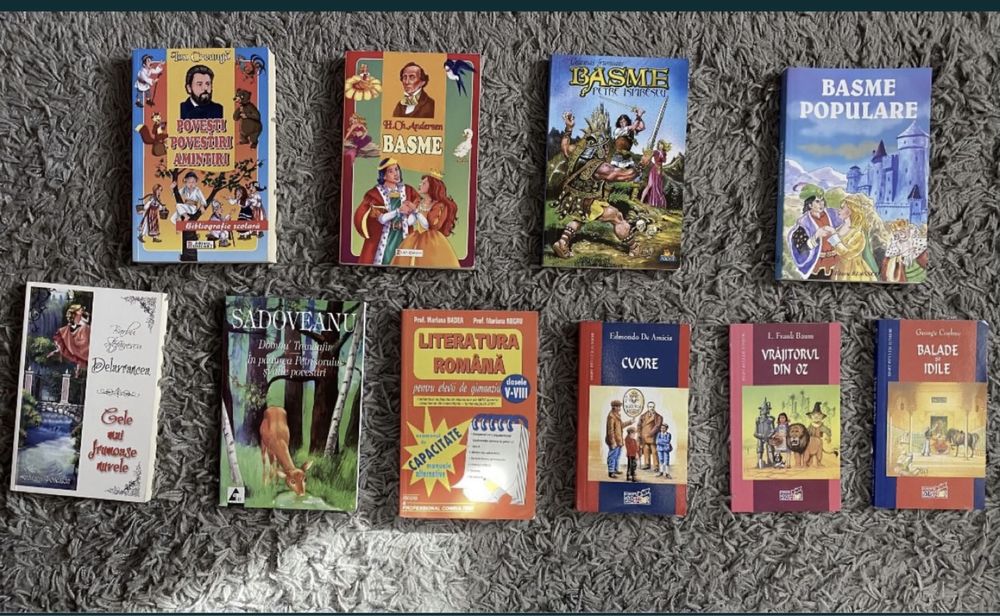 Vand lot carti basme/povesti etc