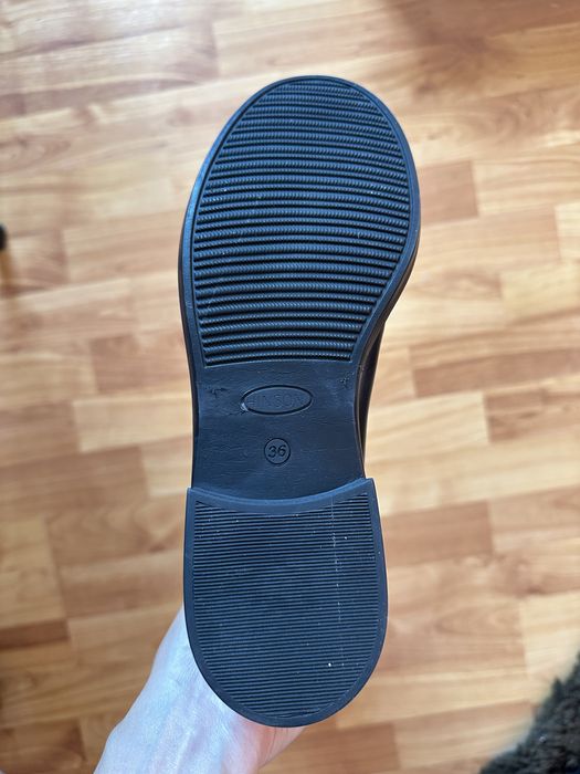 Cizme negre piele naturala cu fermoar