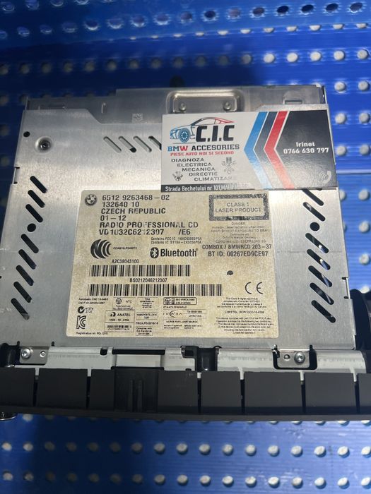 Radio cd profesional/business BMW e8x e90 e92 x1 e84 bluetooth