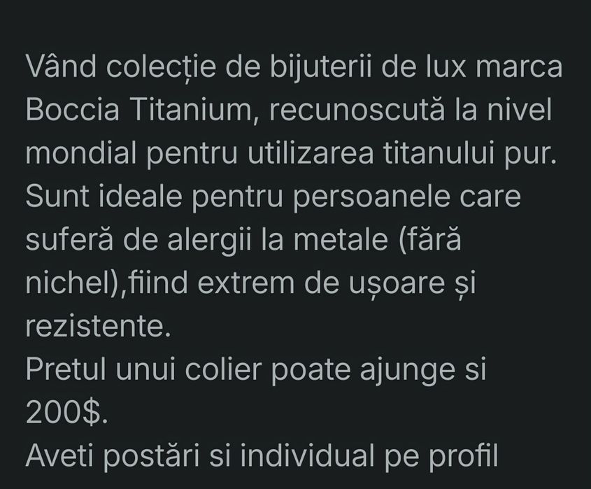 Bijuterii unisex boccia