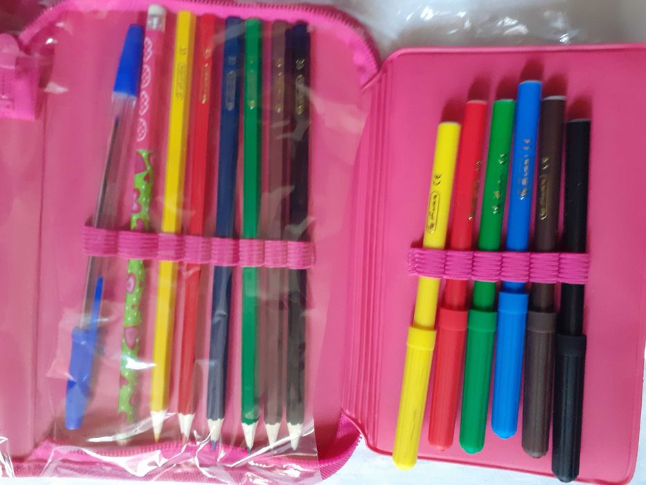 Penar echipat Herlitz, model printesa la castel, pe roz, nou, infoliat