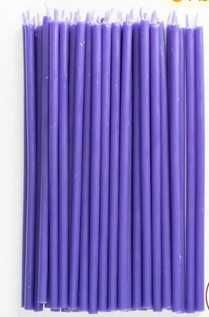 Свечи восковые желтые 15 тг