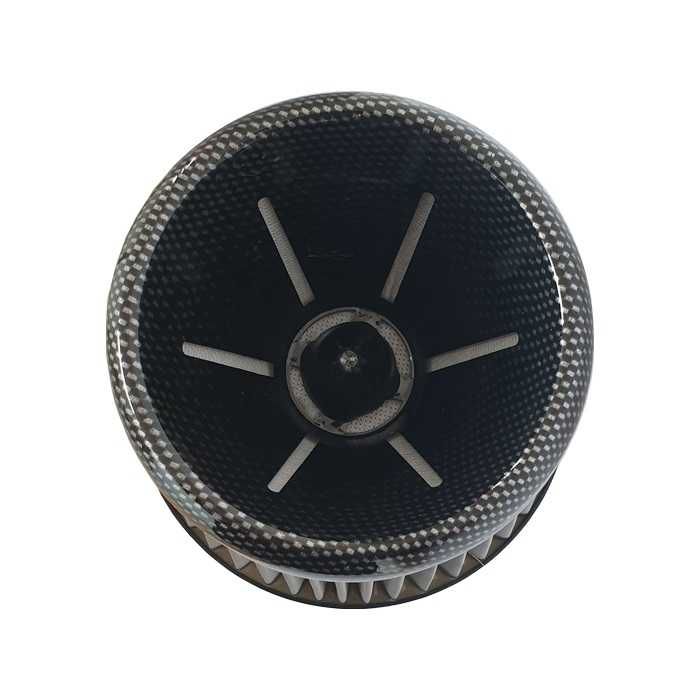 Спортен филтър - 1401 карбон, черен, син и червен