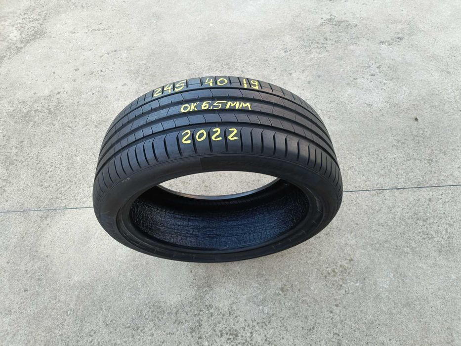 O anvelopa vara 245 40 19 pirelli p zero pz4  profil 6,5 mm dot 2022