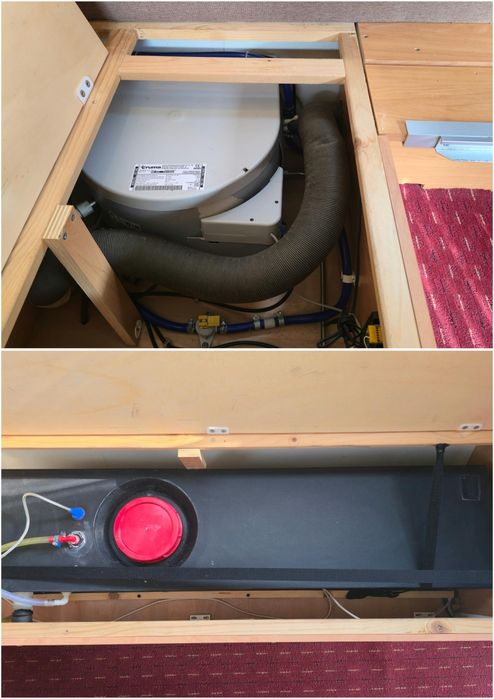 Rulota Chateau Lunar 430, An 2005, 2 zone, Pat matrimonial, Panouri solare, boiler gaz, full of camping
