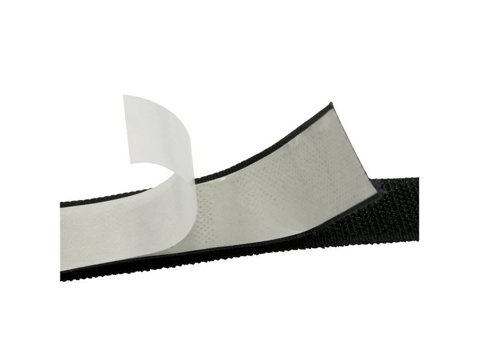 Banda Carpoint cu scai autoadeziva 2 buc, 90 x 2 cm, neagra, decupabila la dimensiune