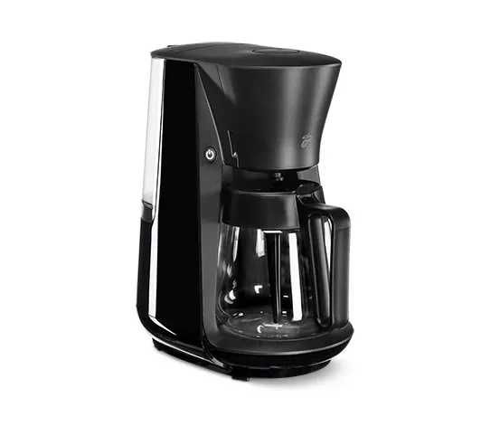 Cafetiera Tchibo LETS BREW 369610, carafa sticla 1.25l, Negru