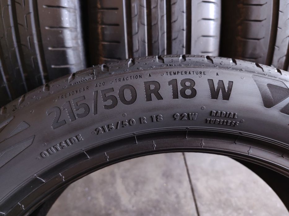 Continental 215 50 R18 Anvelope Cauciucuri vara premium 7mm DOT 2022