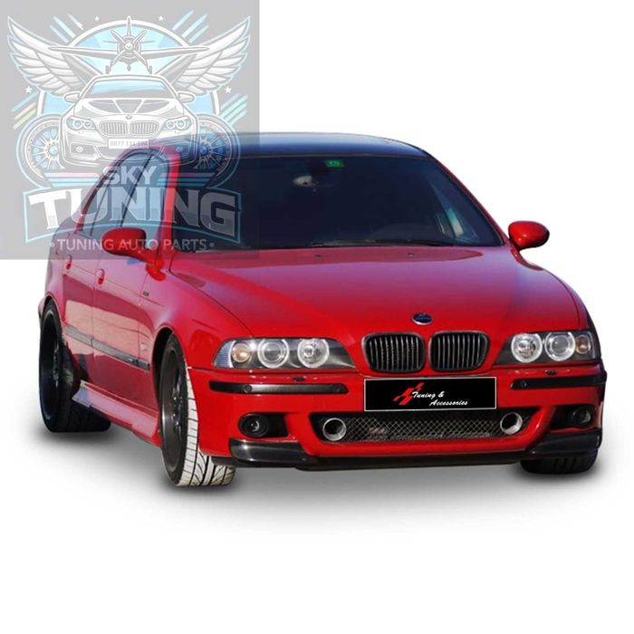 Сплитери (тунинг добавки) за предна М броня за BMW E39 / Бмв Е 39