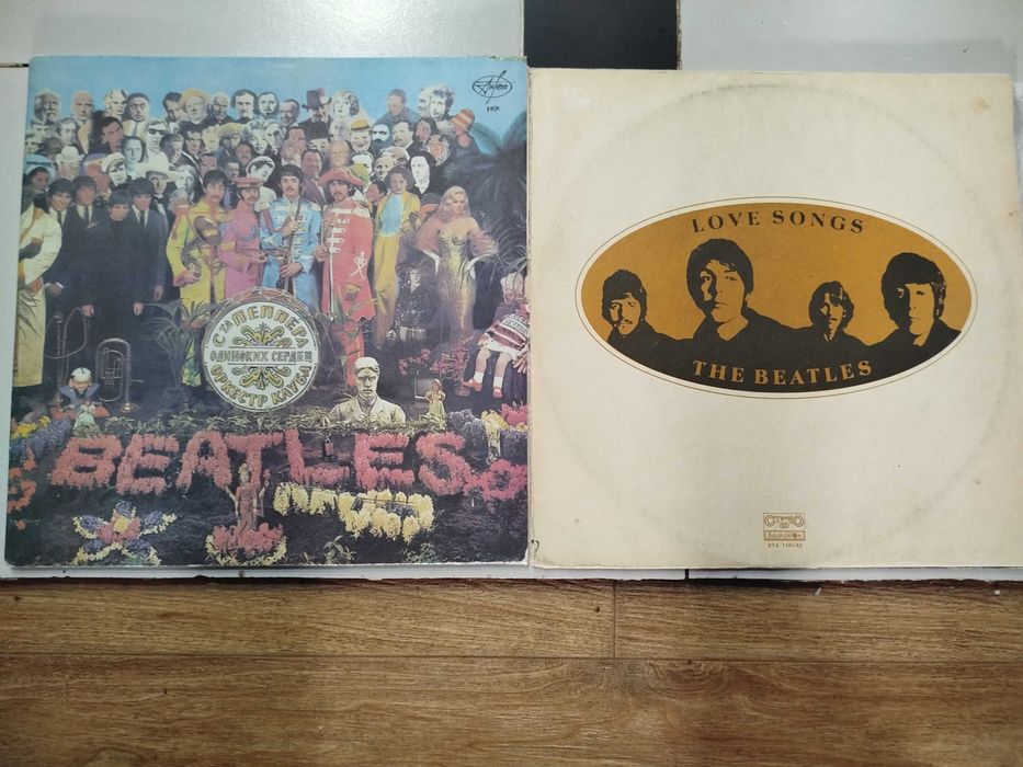 виниловые пластинки БИТЛЗ