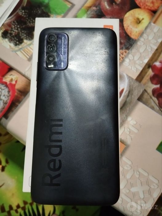 Redmi 9t ideal xolatda full komplekt
