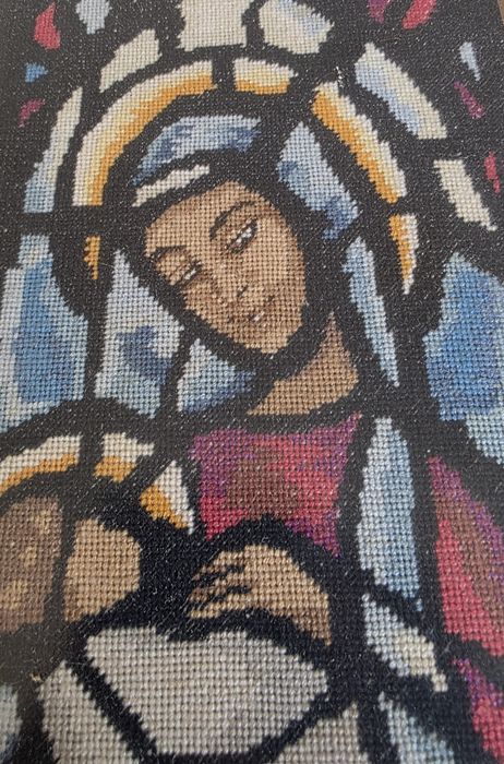 Стари гоблени - Мадона с младенеца и Птица в гнездо