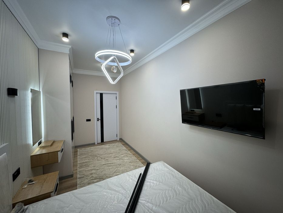 Юнусабад-13 Новстройка 2/5/8 Новый Евро ремонт под ключ