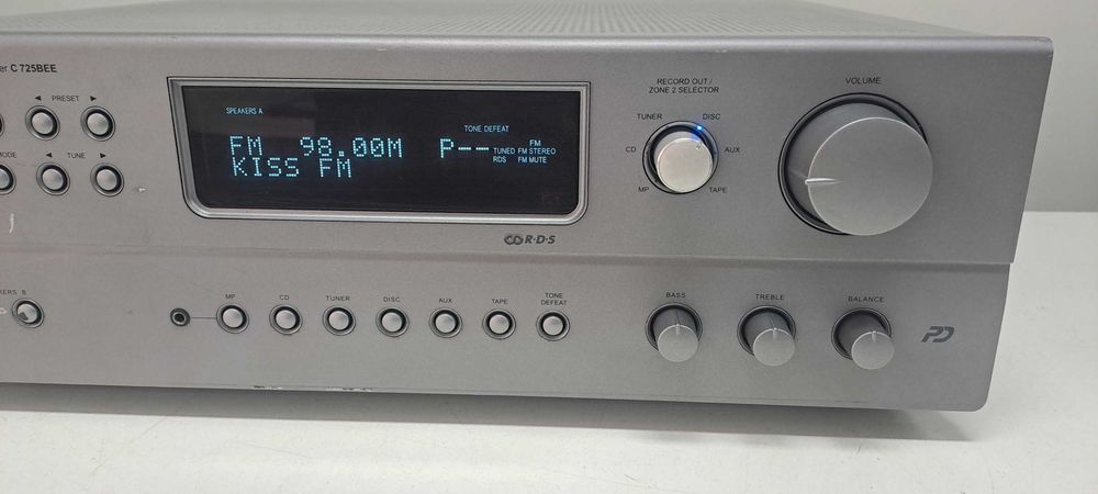 NAD C 725BEE – Monstru Stereo Receiver – PowerDrive Amp – Audiophile Series