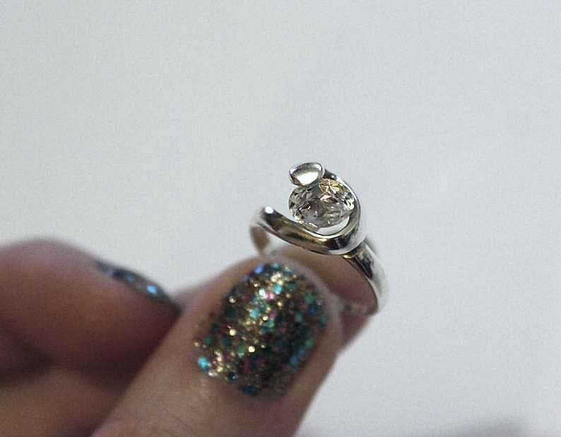 Дамски сребърен пръстен проба 925