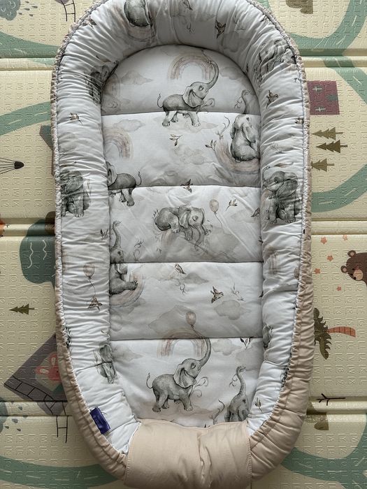 Голямо, двустранно бебешко гнездо XXL-Jukki