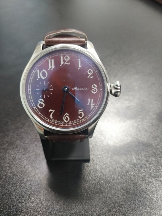 Наручные часы Молния моряж
Диаметр корпуса-44мм. нерж. сталь 
Калибр м