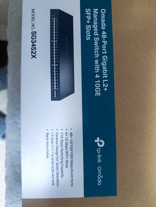 Управляемый коммутатор 2 уровня tp-link 48 портов