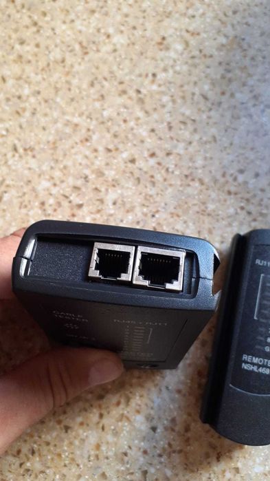 Тестер интернет  телефонного кабеля