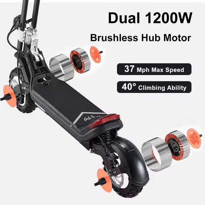 Eлектрически скутер/тротинетка G63 Single 1500W,48V/15.6Аh,11 inch