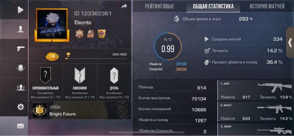 Аккаунт стандофф 2