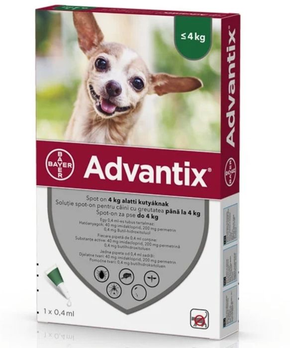 Pipete antiparazitare