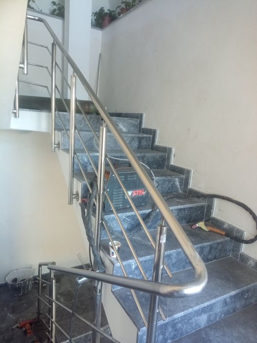 Ковано желязо иноксови парапети