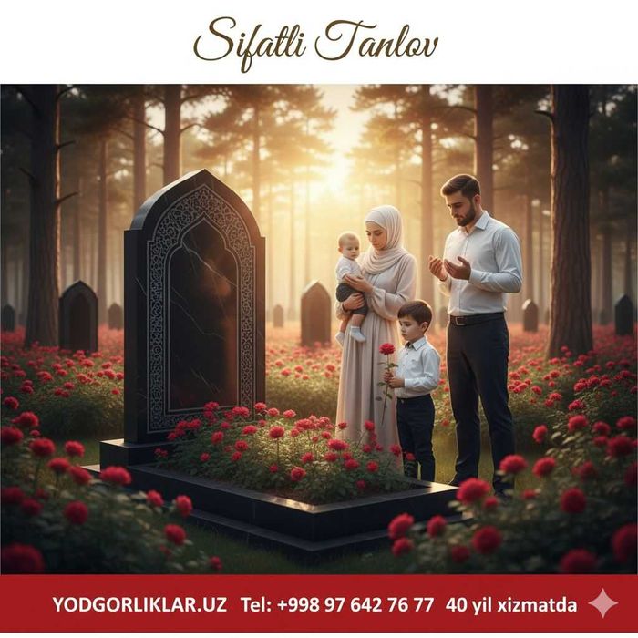 Yodgorlik Qabr Tosh Yasash Shayxontohur. Надгробия Шайхонтохурский р-н