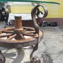 Masa din roata de car