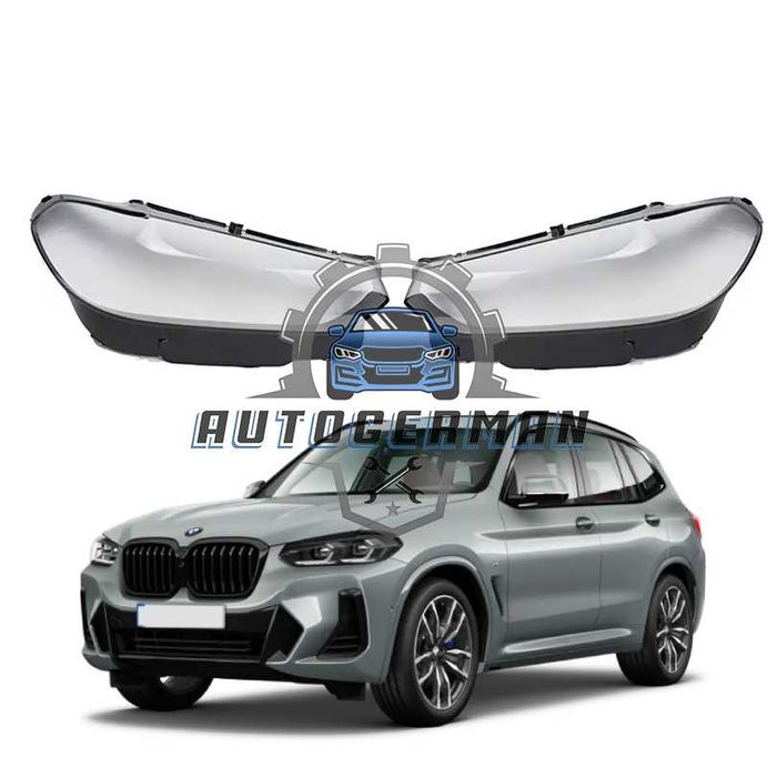Капаци фарове BMW X3 Series G01 G08 (21-22) стъкло фар крушки БМВ Х3 Серия Г01 Г08 xenon