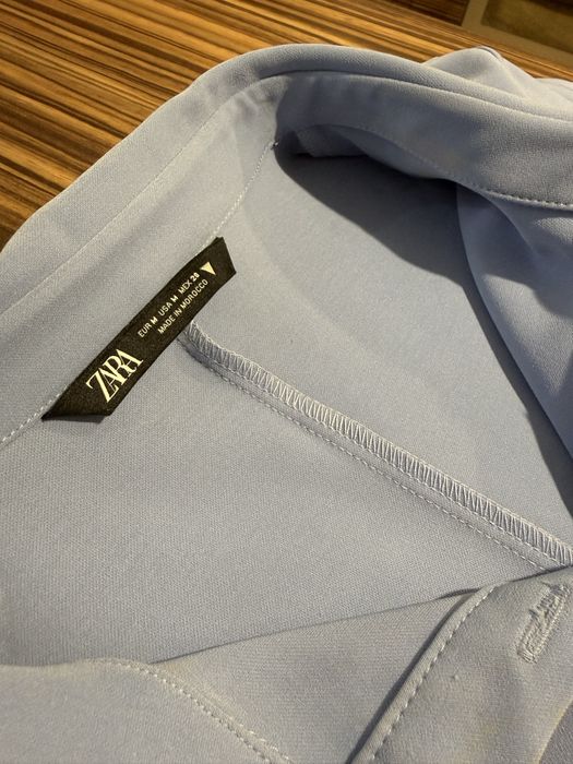 Светлосиня рокля Зара, размер М, 15€