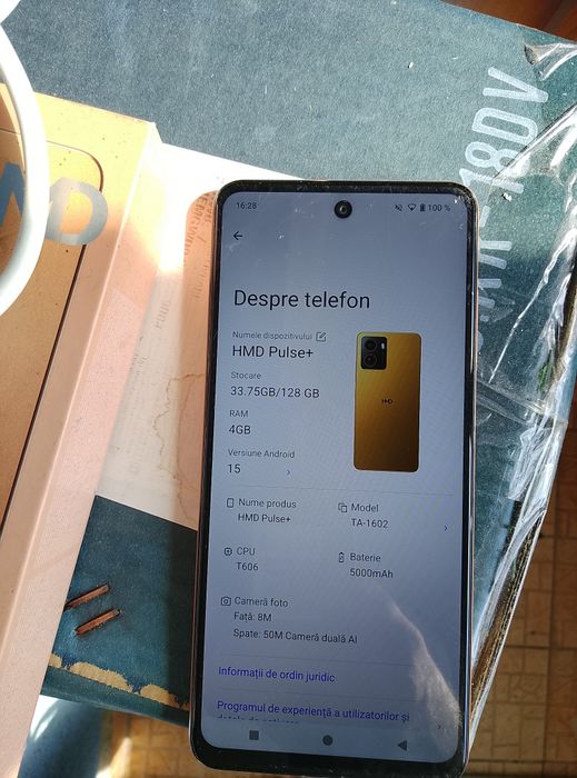 HMD Pulse + necodat, 128 gb memorie