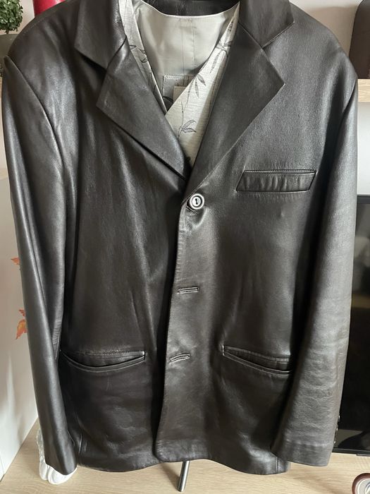 Haina piele marimea M