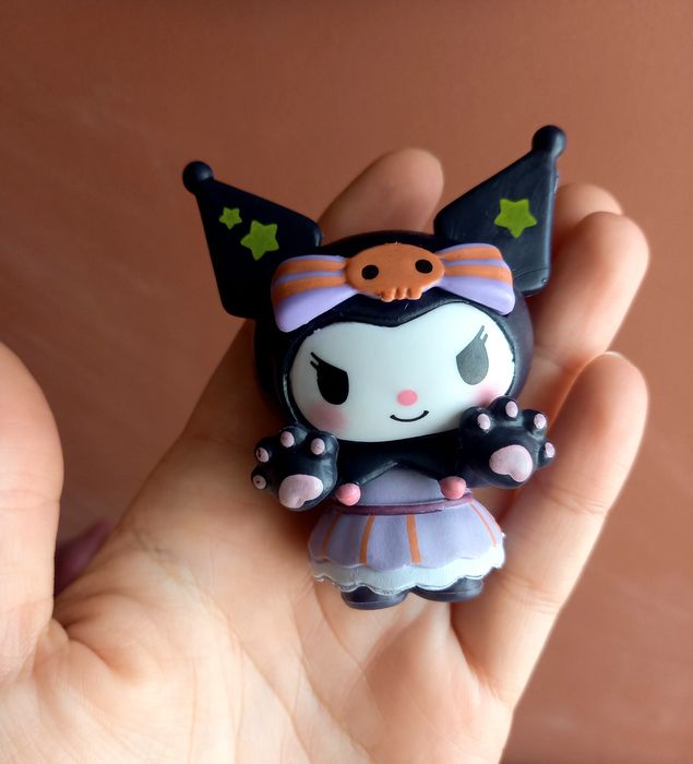 Figurine pt tort figurine decor sanrio kuromi