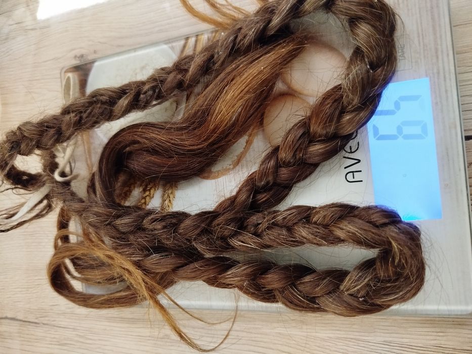 Естествена коса плитки