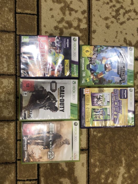 Диски на Xbox 360