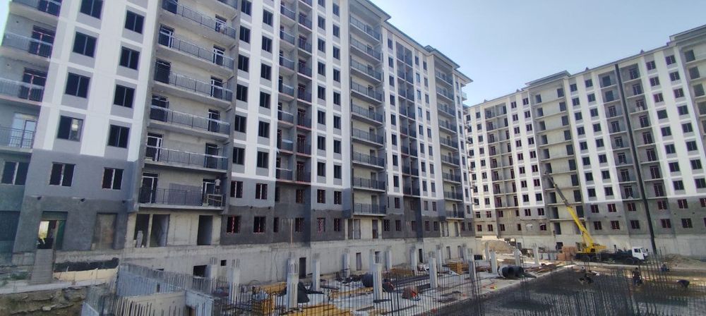 1 хона новостройка 30 м2 Yangiabad Residence TJM гиштли уй