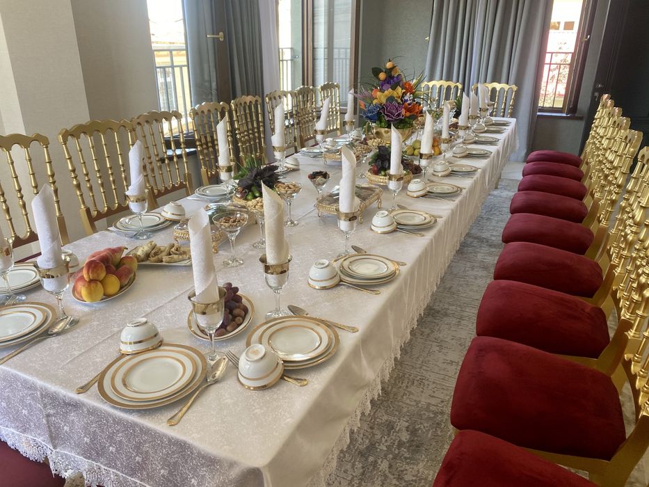 Prokat arenda prakat stol stul chinnilar naves pechka samovar