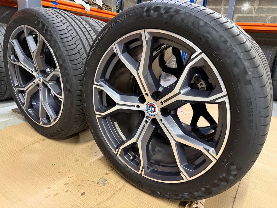 Jante Originale BMW R21 - X5,X6 (G05, G06) Anvelope Continental vara
