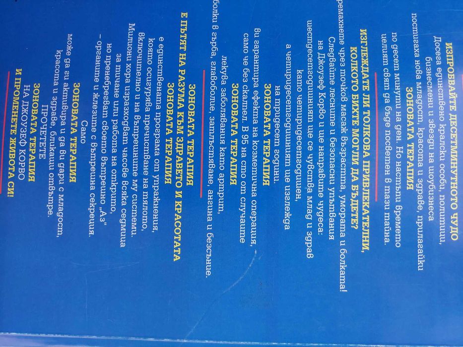 Зонова терапия с указателни схеми и насочващ снимков материал