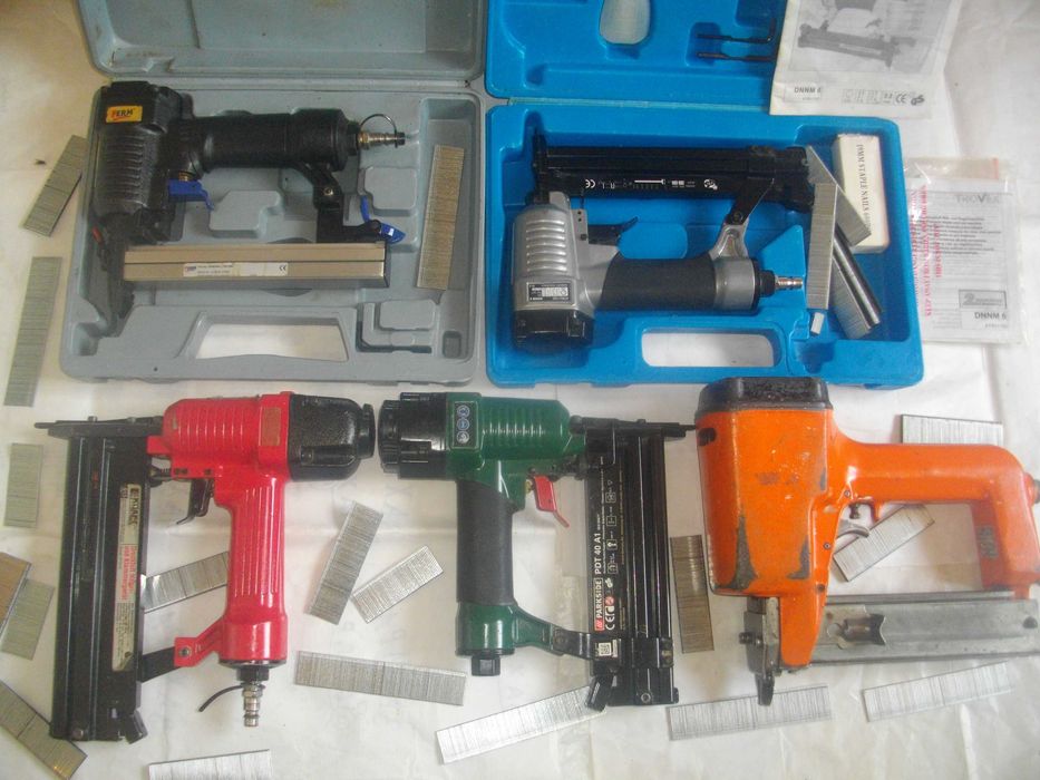 Пневматичен ТАКЕР РАЗЛИЧНИ Комбиниран HOLZ-HER KRAFT FERM Parkside