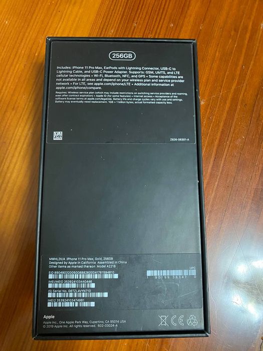 Iphone 11 Pro Max 256 GB GOLD