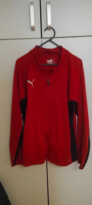 Червен спортен суичър Puma