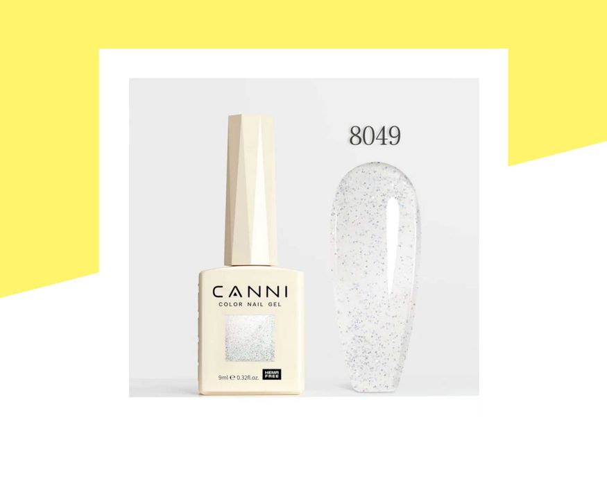 Професионален хипоалергенен гел лак серия „Fairy Glitter“ CANNI – 9 мл