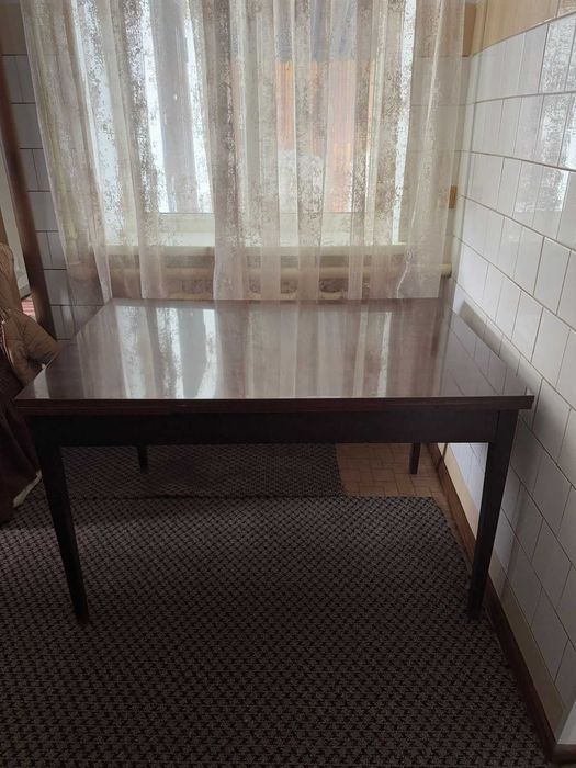 стол раздвижной полированный