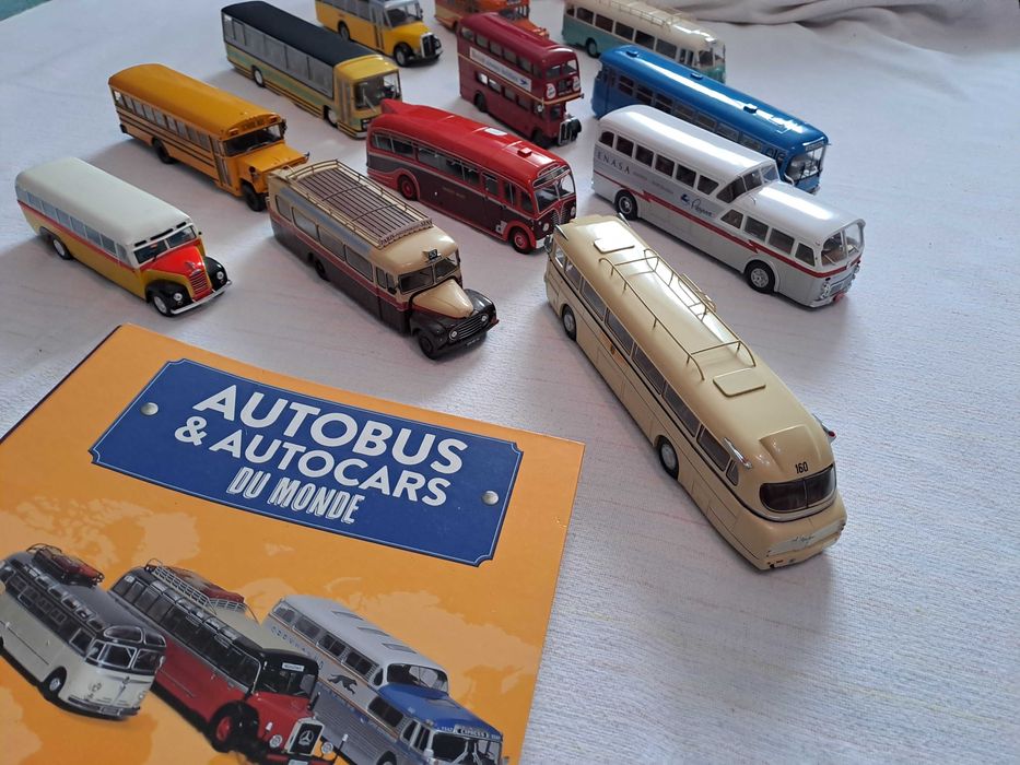 machete autobuze de colectie Hachette scara 1:43