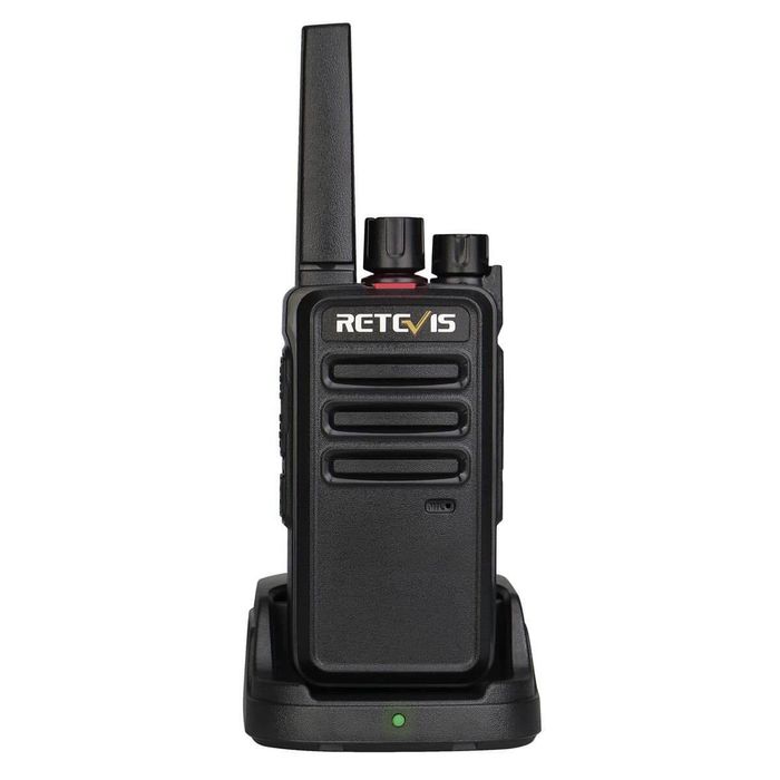 Statii radio emisie receptie Retevis RT668, VOX, casti, pachet 2 buc,Negru,sigilat