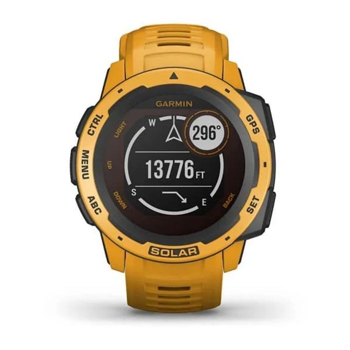 Ударопрочные смарт часы Garmin Instinct Solar Sunburst